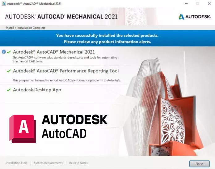 Hướng dẫn cài đặt AutoCAD Mechanical 2021 -2