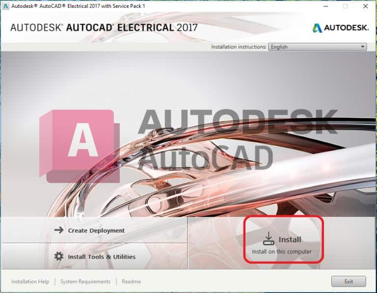 cài đặt AutoCAD Electrical 2