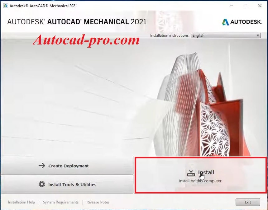 Cài đặt AutoCAD Mechanical 2021 -4