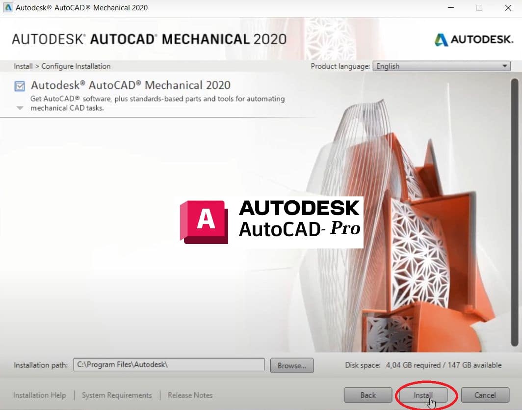 Cài đặt AutoCAD Mechanical 2020 -4