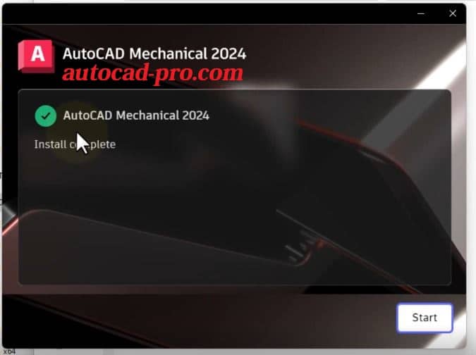 Hướng dẫn cài đặt AutoCAD Mechanical 2024 -6