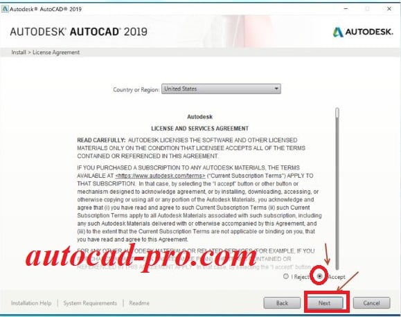 Cài đặt AutoCAD 2019 4