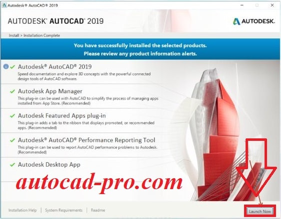 Cài đặt AutoCAD 2019 5